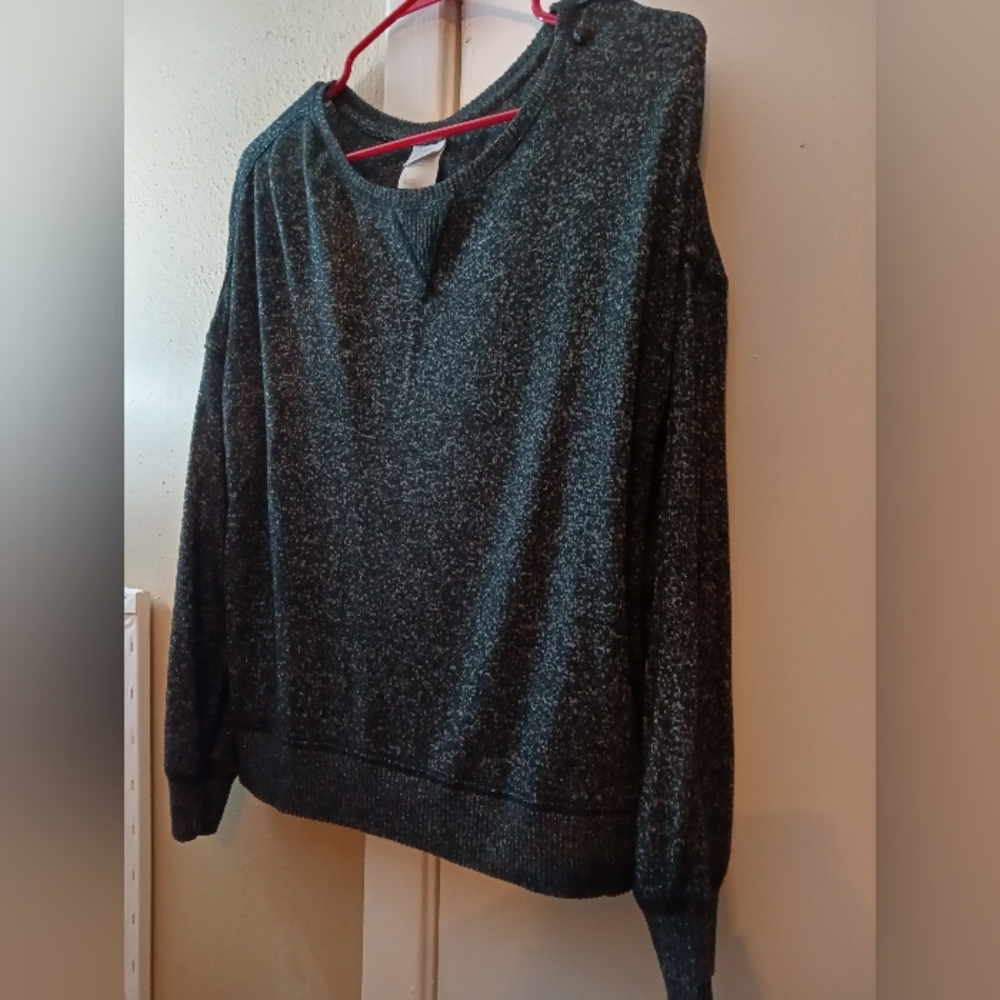Stars Above Men's Charcoal Crewneck Sweater